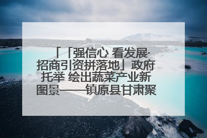 「强信心 看发展·招商引资拼落地」政府托举 绘出蔬菜产业新图景——镇原县甘肃聚广利现代设施蔬菜种植基地见闻