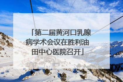 第二届黄河口乳腺病学术会议在胜利油田中心医院召开