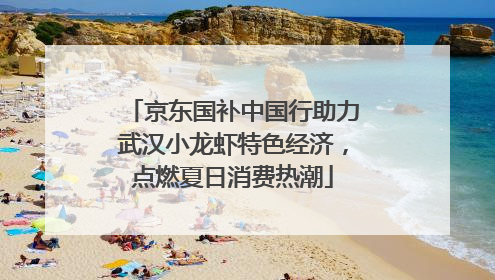 京东国补中国行助力武汉小龙虾特色经济，点燃夏日消费热潮