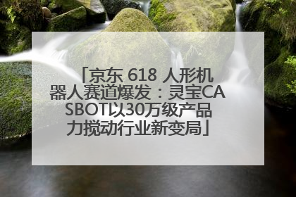 京东 618 人形机器人赛道爆发：灵宝CASBOT以30万级产品力搅动行业新变局