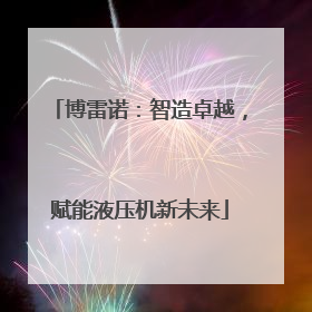 博雷诺：智造卓越，赋能液压机新未来