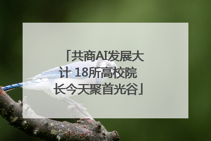 共商AI发展大计 18所高校院长今天聚首光谷