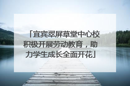 宜宾翠屏草堂中心校积极开展劳动教育，助力学生成长全面开花