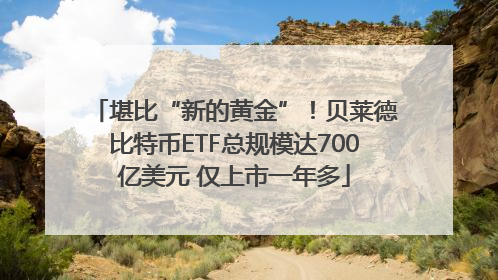 堪比“新的黄金”！贝莱德比特币ETF总规模达700亿美元 仅上市一年多
