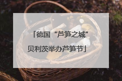 德国“芦笋之城”贝利茨举办芦笋节