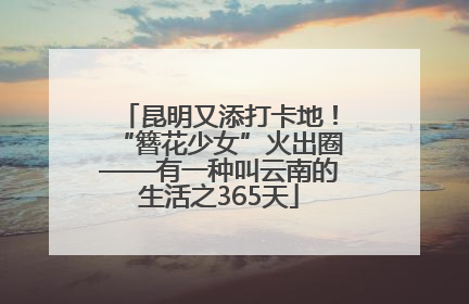 昆明又添打卡地！“簪花少女”火出圈——有一种叫云南的生活之365天