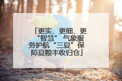 更实、更细、更“智慧” 气象服务护航“三夏”保障夏粮丰收归仓