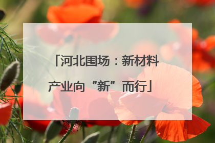 河北围场：新材料产业向“新”而行
