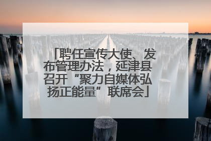 聘任宣传大使、发布管理办法，延津县召开“聚力自媒体弘扬正能量”联席会