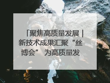 聚焦高质量发展｜新技术成果汇聚“丝博会” 为高质量发展注入新动能