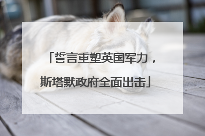 誓言重塑英国军力，斯塔默政府全面出击