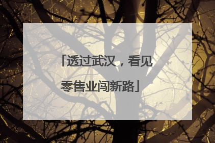 透过武汉，看见零售业闯新路
