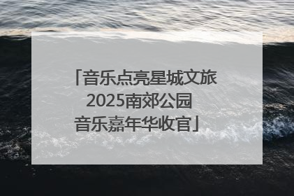 音乐点亮星城文旅 2025南郊公园音乐嘉年华收官