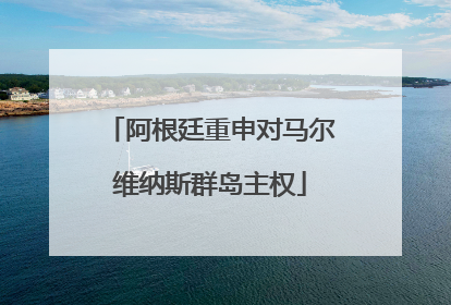 阿根廷重申对马尔维纳斯群岛主权