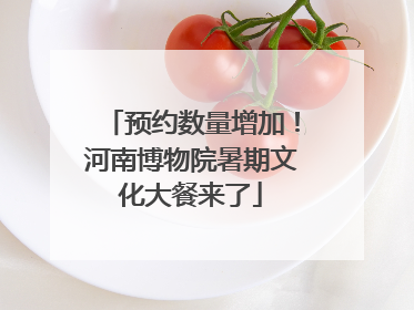预约数量增加！河南博物院暑期文化大餐来了