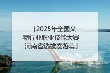 2025年全国文物行业职业技能大赛河南省选拔赛落幕
